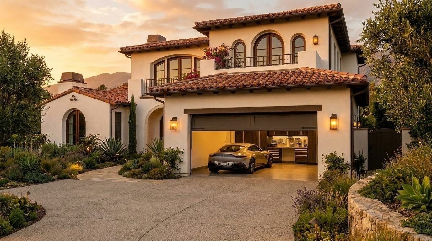 Sherwood Garage Door Repair Overhead Garage Door Gliding Open in Compton, CA